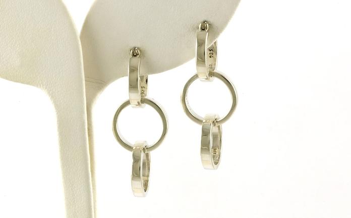 content/products/Estate Piece: Tiffany and Co. "Paloma Picasso" Three Circle Dangle Earrings in Sterling Silver