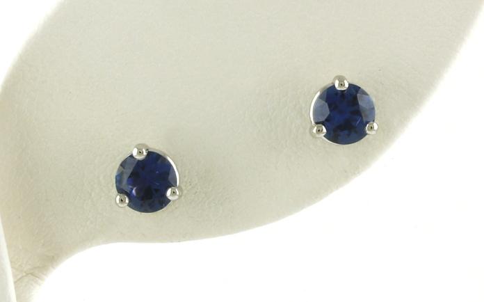 content/products/Montana Yogo Sapphire Stud Earrings in 3-Prong Martini Settings in White Gold (1.36cts TWT)
