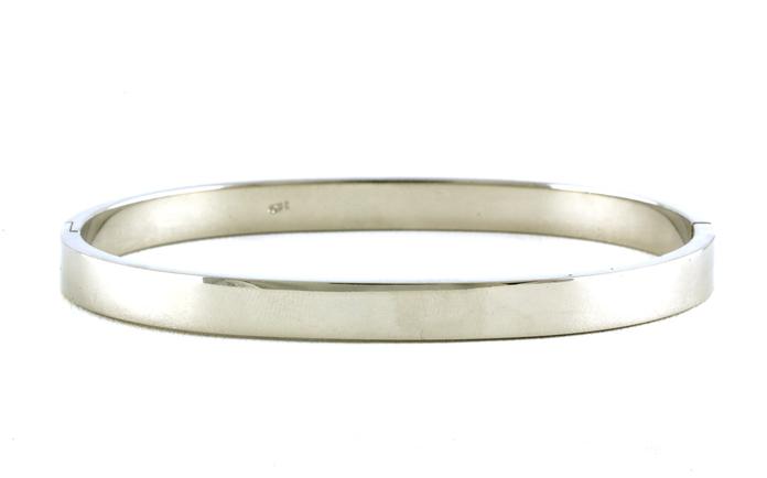 content/products/Estate Piece: Hinged Bangle Bracelet in Sterling Silver