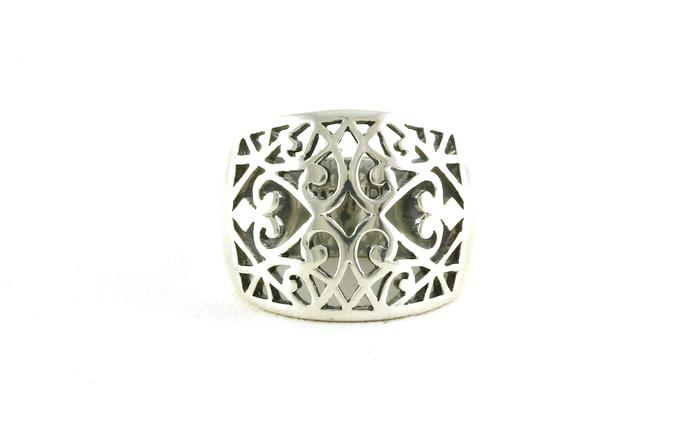 content/products/Estate Piece: Wide Celtic Design Cutout Ring in Sterling Silver