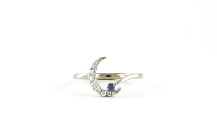 content/products/Crescent Moon Montana Yogo Sapphire and Diamond Ring in White Gold (0.19cts TWT)