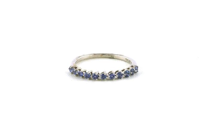 content/products/11-Stone Montana Yogo Sapphire 3-Prong Ring in White Gold (0.44cts TWT)